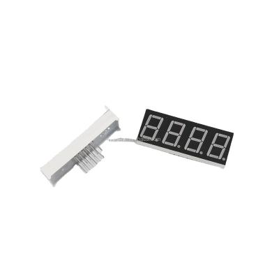 China Appliance 0.56 Inch Digits 7 Segment Height 4 Led Display For Clock for sale