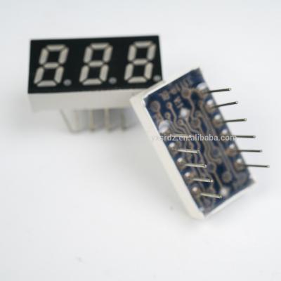 China Appliance 0.28 0.3 1.2 3 Digital 7 Segment Led Display Module for sale