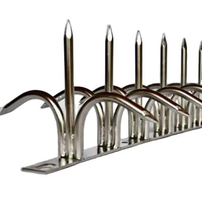 China Dutch Weave Vigipro DB-01 Security Fence Spikes Dual Bladed SUS316 stainless steel extremely sharp and will definitely deter intruders for sale