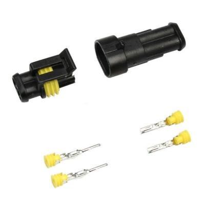 China Audio & Video Vigipro 2 Pins Wire Connector Male and Female with mini-lock, waterproof polyamide wholesale best selling for sale