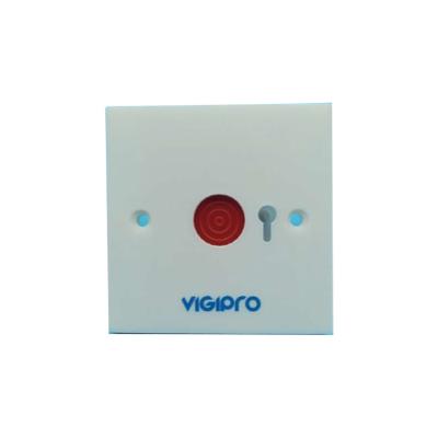 China Plastic Burglar Alarm Panic Alarm Push Button self-locked 2 positions wire terminals Plastic for sale