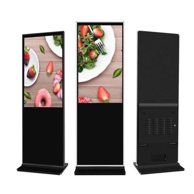 China 32/49/55 Inch Full LED HD floor stand digital signage media player advertising DK1 FHD Digital Signage 43inch/55inch for sale