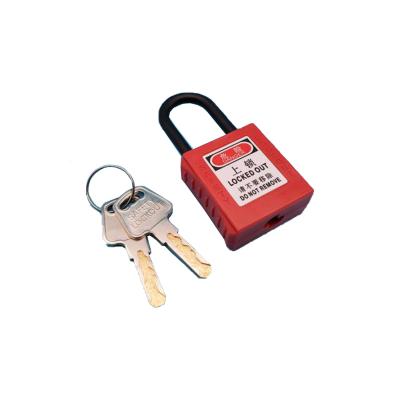 China ABS thermoplastic Good Quality loto safety LOTO PL01 Lockout Tagout Safety Padlock durable lightweight non-conductive easy to carry for sale