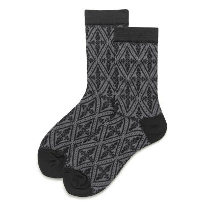 China Wholesale Price Retro New Arrival Cute Women's College Lattice Socks QUICK DRY for sale