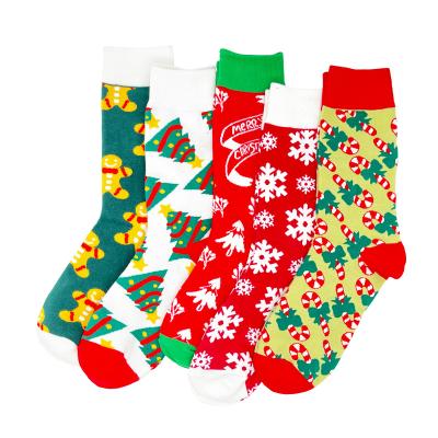 China Low MOQ QUICK DRY factory European women's cute socks custom made Christmas and American style mini socks for sale