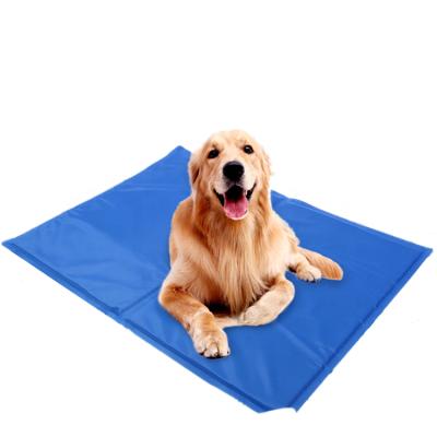 China Cooling Pet Supplies New Amazon Style Ice Cream Summer Dog Mat Washable Pet Cooling Pad Pad for Dogs and Cats for sale