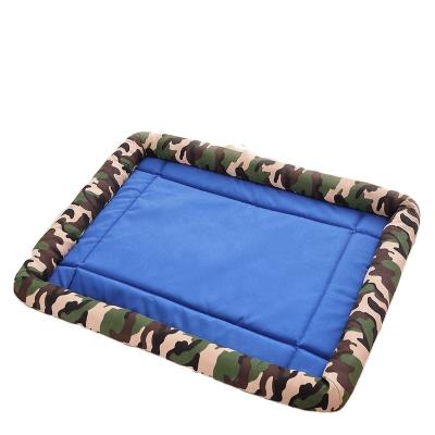 China Pet Mat Oxford Cloth Kennel Size Waterproof Non-Stick Stored Dog Beds Four Seasons Bite Resistant Dog Mattress For Sleeping for sale