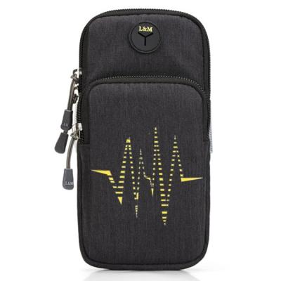 China Sports Foldable Running Bag Arm Phone Gym Jogging Phone Carrying Bag for sale