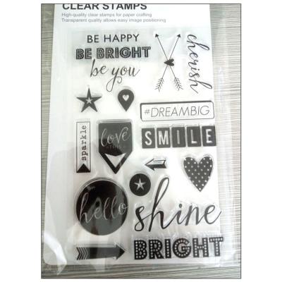 China Customized invitations wholesale 2016 stampers wholesale transparent personlized scrapbooking for sale