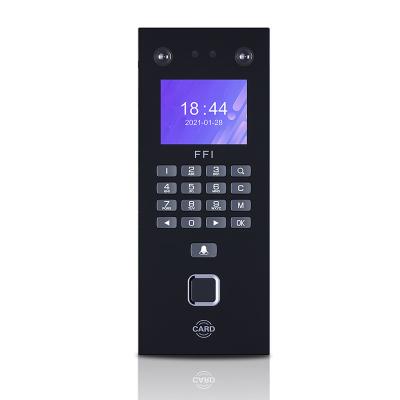 China F10-2U facial fingerprint recognition attendance machine clock in machine palm print machine self-discipline clock in to work F10-2U for sale