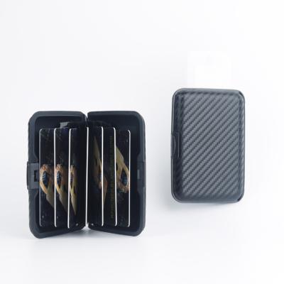 China Normcore/Minimalist Vancham Rfid Blocking Safe Carbon Fiber Credit Card Holder Carbon Fiber Card Wallet for sale