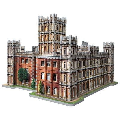 China Cartoon Toy Accept OEM ODM Diy Gift Complex Paper Model Architecture Foam Eva ENV 3d World Famous Building Puzzle For Kids for sale