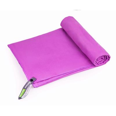 China QUICK DRY 80 20 Polyester Polyamide Suede Microfiber Towel Fabric for sale