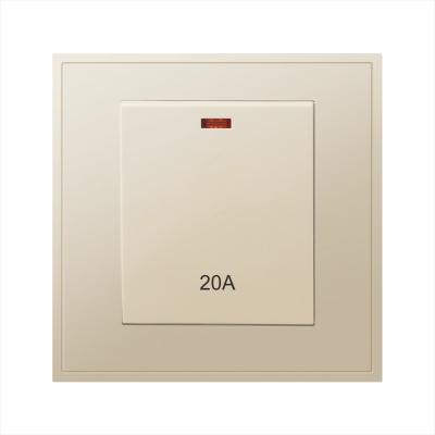 China PC FRAME 250V 20A SWITCH WITH 3*3 LED for sale