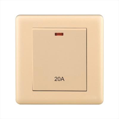 China PC FRAME 250V 20A SWITCH WITH 3*3 LED for sale