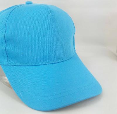 China COMMON high quality cheap custom made promotional plain brim flat baseball hat for sale