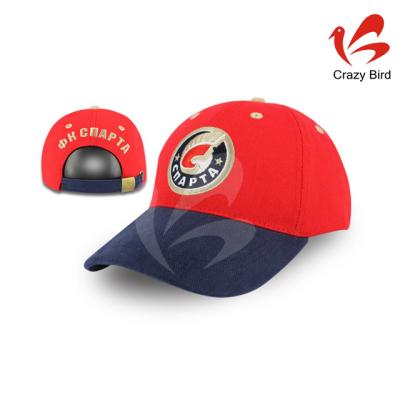 Chine JOINT Red Baseball Cap With Metal Buckle Hat Embroidered, Embroidery Logo à vendre