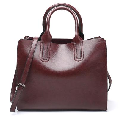 China New Design Water Resistant Fashion Women's Luxury Tote Bags Pu Leather Shopping Bags Ladies Handbags For Women for sale