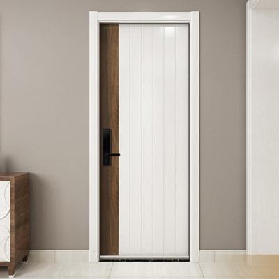 China Sound Insulation SZD Style Modern Simple Design Steel Wooden Door Armored Single Uneven Trade Europe Middle East Double for sale