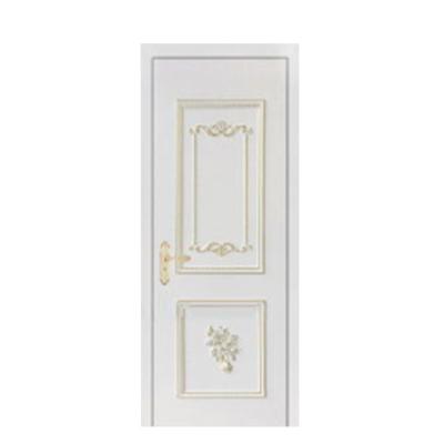 China Israel Modern Market Design SZDModern Waterproof Interior Cavity WPC Door With Door Frame for sale