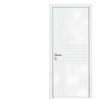 China Sound Insulation Door Wooden Interior Practical Solid White Primer Molded Die Cut Door for sale