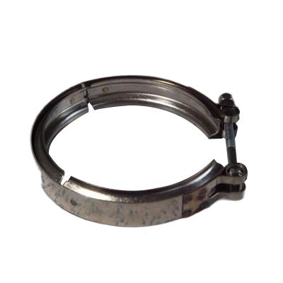 China Gearbox Gasket Stainless Steel Catalytic Converter Rear V-Flange With Exhaust Flange for sale