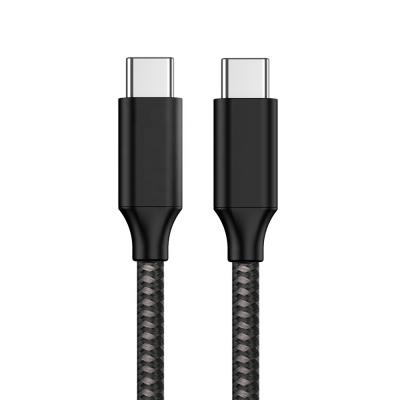 China Etc.electronic product wholesale price 20V/3A type c to type c charging and data transfer cable 480mbps for universal computer and mobile phone port C for sale