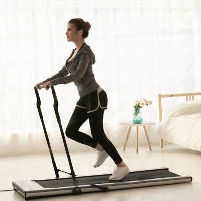 China Mini Portable Electric Smart Walking Portable Foldable Billboard Running Machine Pad Home Led Easy Moving Treadmills for sale