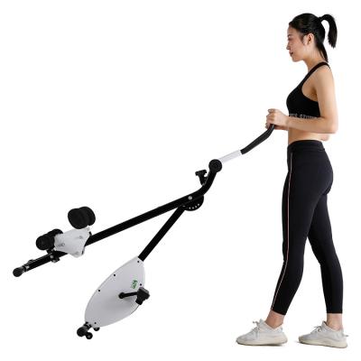 China New Vertical Roller 150kg Beauty Waist Trainer Abdominal Exercise Equipment Machine for sale