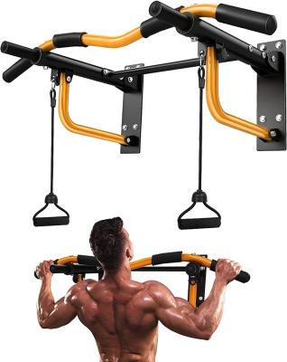 China Custom Made Multifunctional Gym Safe Chin Pull Up Bar Portable Logo Exercise Set For Wall Door for sale