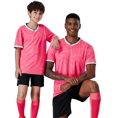 China New Design Breathable Soccer Training Tracksuit Parent-child Wear Sets Soccer Jersey Football Uniform for sale