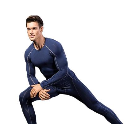 China 2021 New Men's Breathable Quick-Drying Compression Pants Tights Yoga Gaiters Rise Fitness for sale