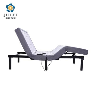 China Adjustable (height) Hot Selling Remote Control Single Wireless Electric Adjustable King Size Multifunction Smart Bed Base Split for sale