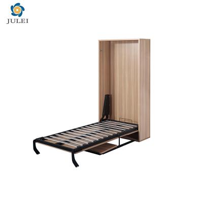 China KD Manual Adjustable Design Queen Size Gas Spring Folding Wall Bed Desk With Corner Protection for sale