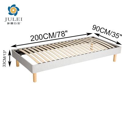 China KD New Design Bed Leg Reinforcement High Quality Customizable Cheap King Size Wooden Bed Frame King Size for sale