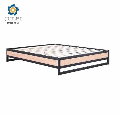 China KD Customized Colors Strong Durable Luxury Double Upholstered Bed Frame With Storage Space Underneath for sale