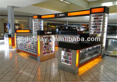 China Glass Wooden Retail Mall Mall Kiosks For Shopping Mall for sale