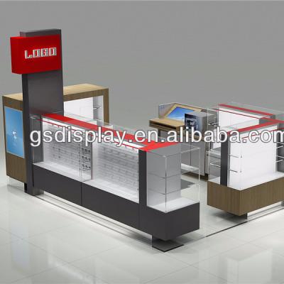 China Commercial Durable PANEL Wooden Kiosk for sale