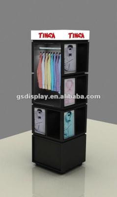 China Wooden T-shirt display stand for sale