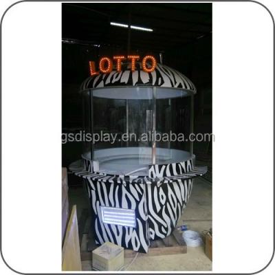 China Wooden Mall Food Coffee Juice Kiosk Cart Display For Sale for sale