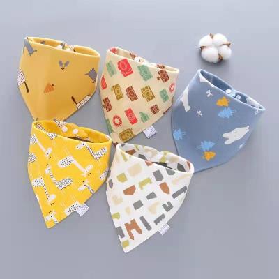 China Hot Sale Amazon Triangle Baby Bibs Cotton Bandana Drool Safe Kids Bibs Custom Cool Bibs For Kids for sale