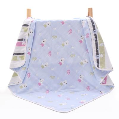 China Jacquard Towel Winter Towel Newborn Cotton Knitted Baby Blanket For Infant Wrap Quick Dry Blanket for sale