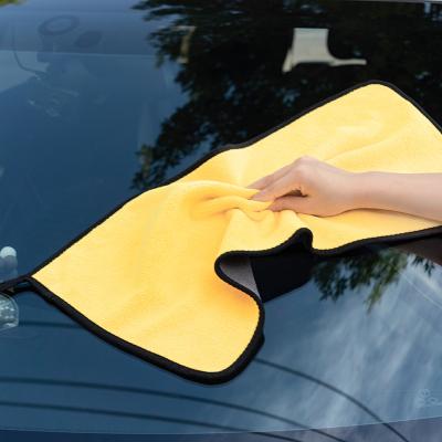 China Sustainable Plush 600gsm Microfiber Detailing Wash Station Cleaner Drying Car Microfiber Towel Cloth for sale