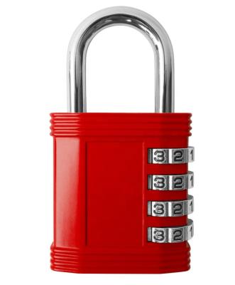 China Padlock - 4 digit combination lock for gym, sports, school and employee locker, outdoor, fence, latch and storage none for sale