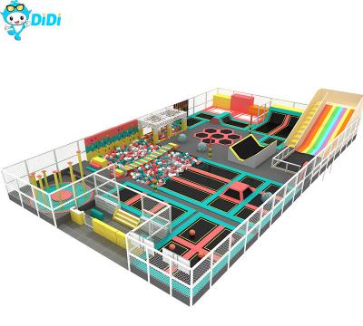 China Healthy  Indoor Trampoline Play Area Indoor Trampoline Place For Physical  Development for sale