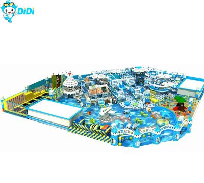 China Personalized Indoor Preschool Playground Equipment Snow Themed for sale