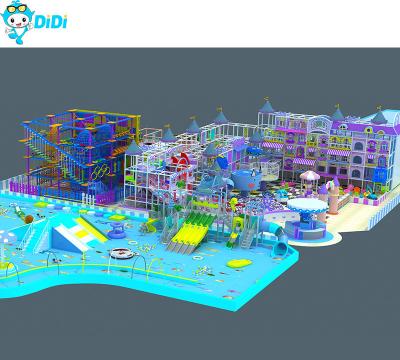 중국 맞춤형 성 테마 어린이 실내 놀이실 장비 놀이터 세트 판매용