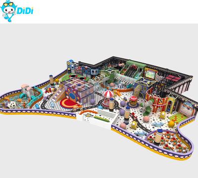 China Didi Circus Theme Indoor Pool Amusement Parks With CAD Drawing for sale