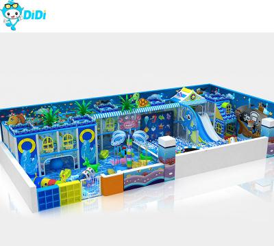 China Safe Eco Friendly Kids Ocean Themed Indoor Playground For Custom Amusement Park for sale