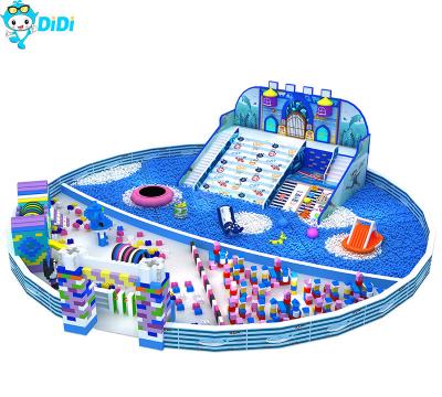 China Custom Naughty Castle Ocean Themed Indoor Playground for sale